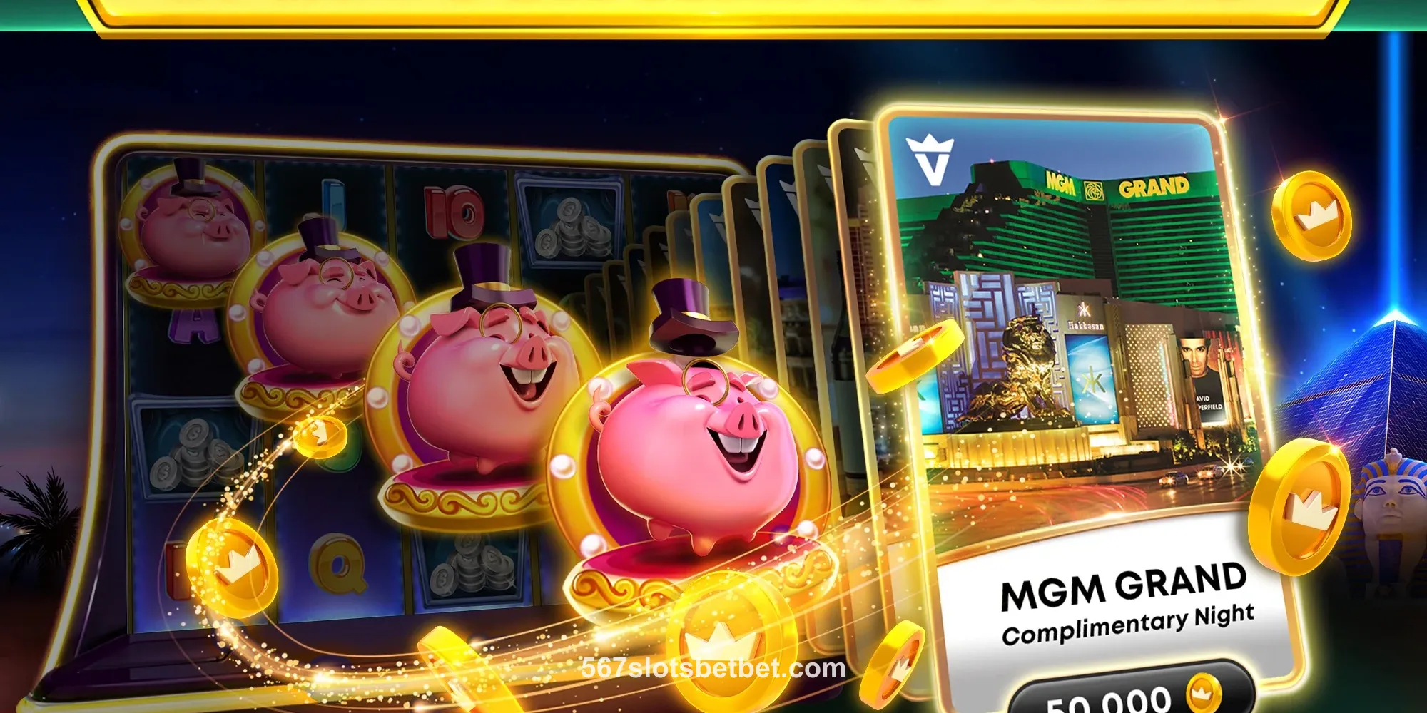 567slots Game Lobby Screen